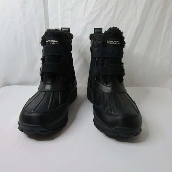Koolaburra Shoes - KOOLABURRA by Ugg Imree Moto Black Snow Boots Size US 9